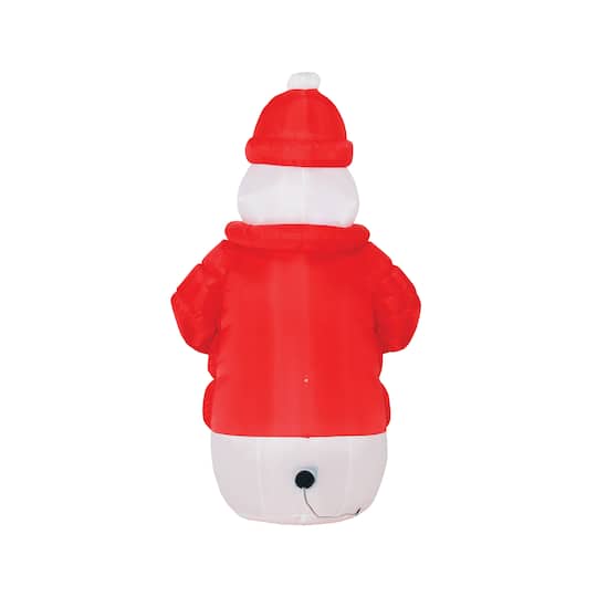 A Holiday Company 6ft. Inflatable Snowman in Puffy Jacket